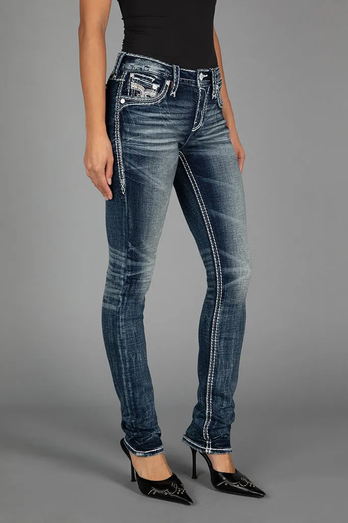 ALAIA STRAIGHT JEANS