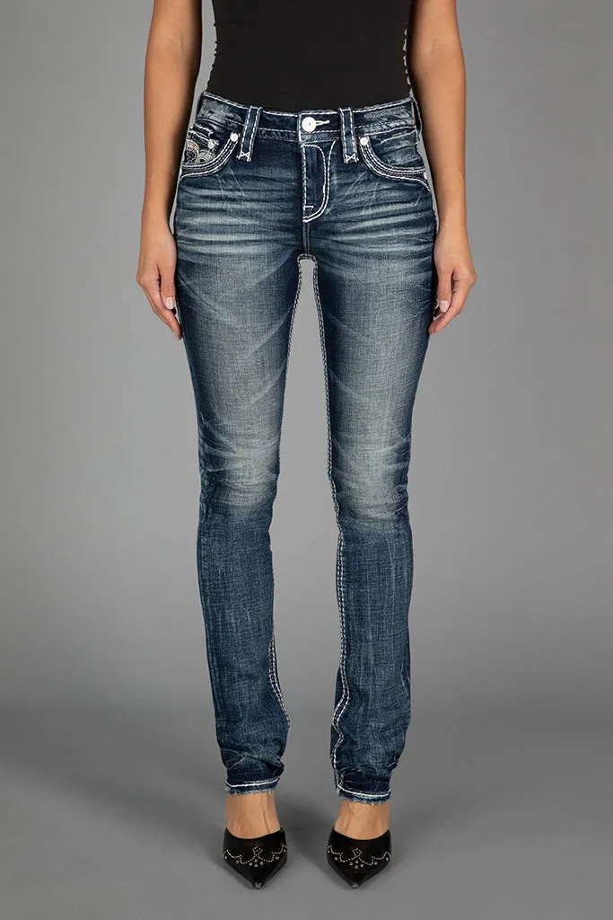 ALAIA STRAIGHT JEANS