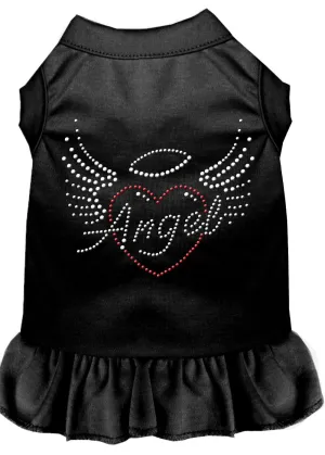 Angel Heart Rhinestone Dress Black Xs (8)