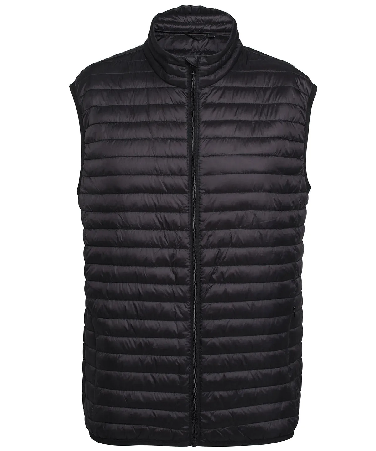 Black - Tribe fineline padded gilet