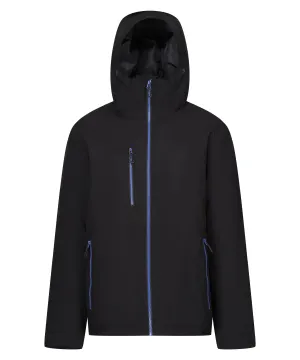 Black/New Royal - Navigate waterproof insulated jacket