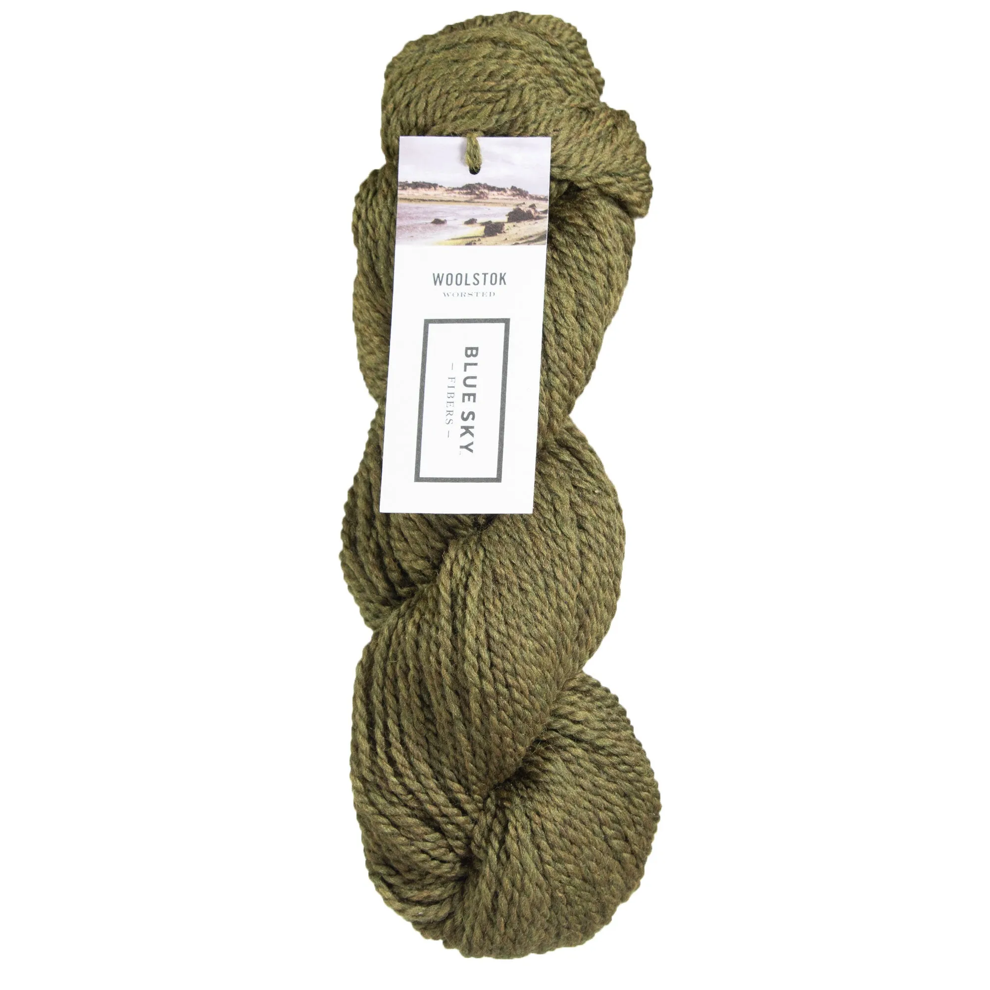 Blue Sky Fibers Woolstok Yarn - 1326 Mossy Green