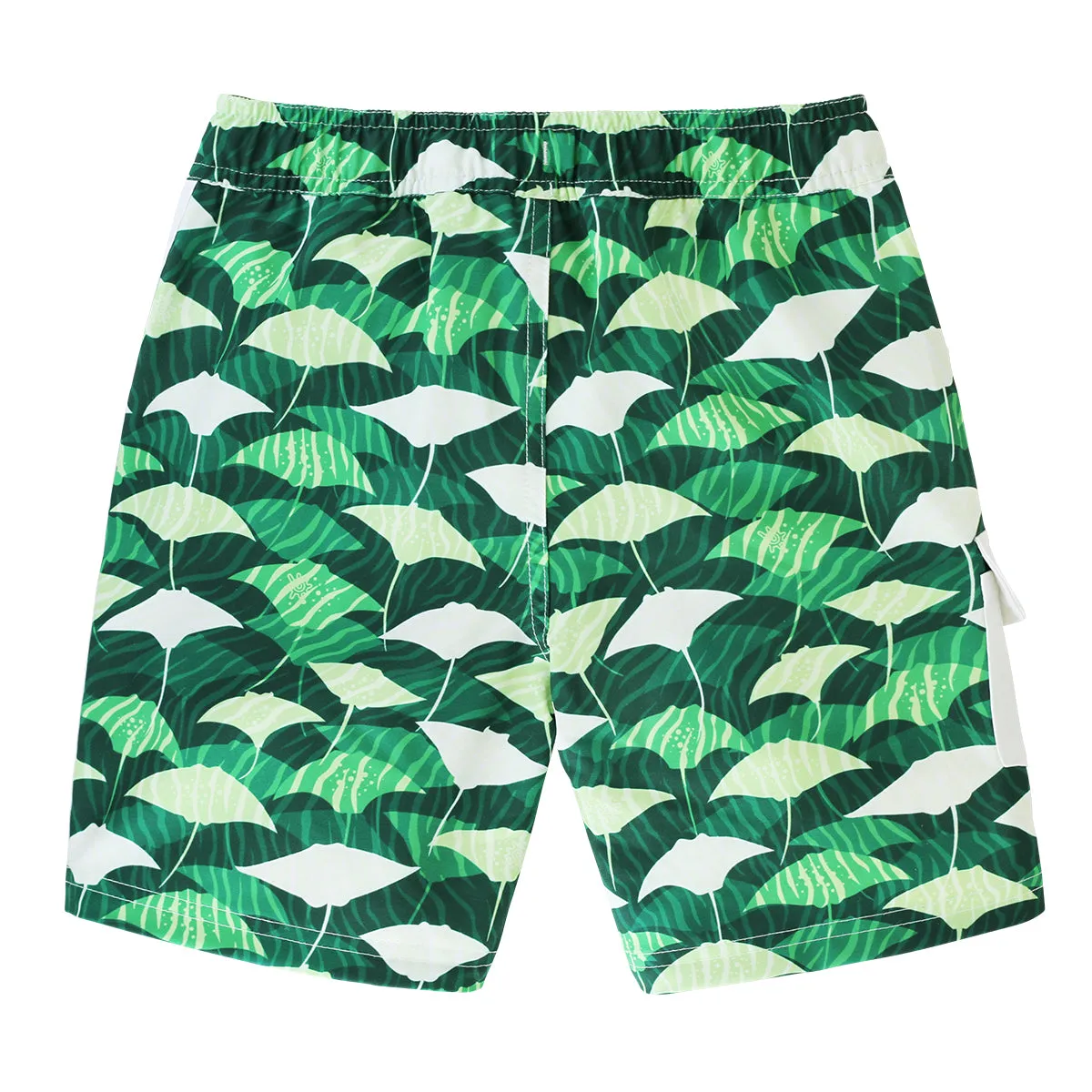 Boy's Racer Stripe Board Shorts