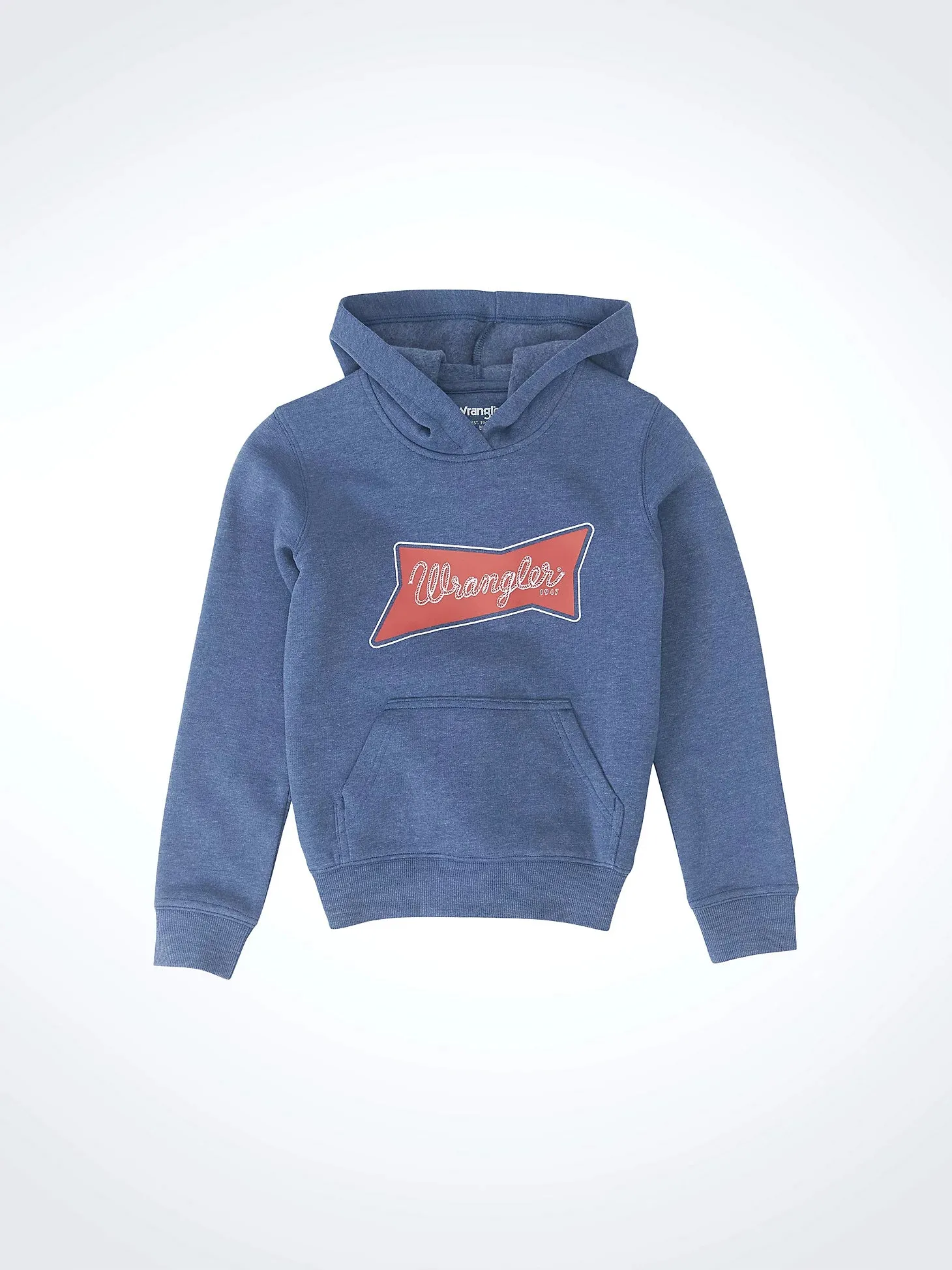 Boy's Wrangler Blue Rope Logo Hoodie