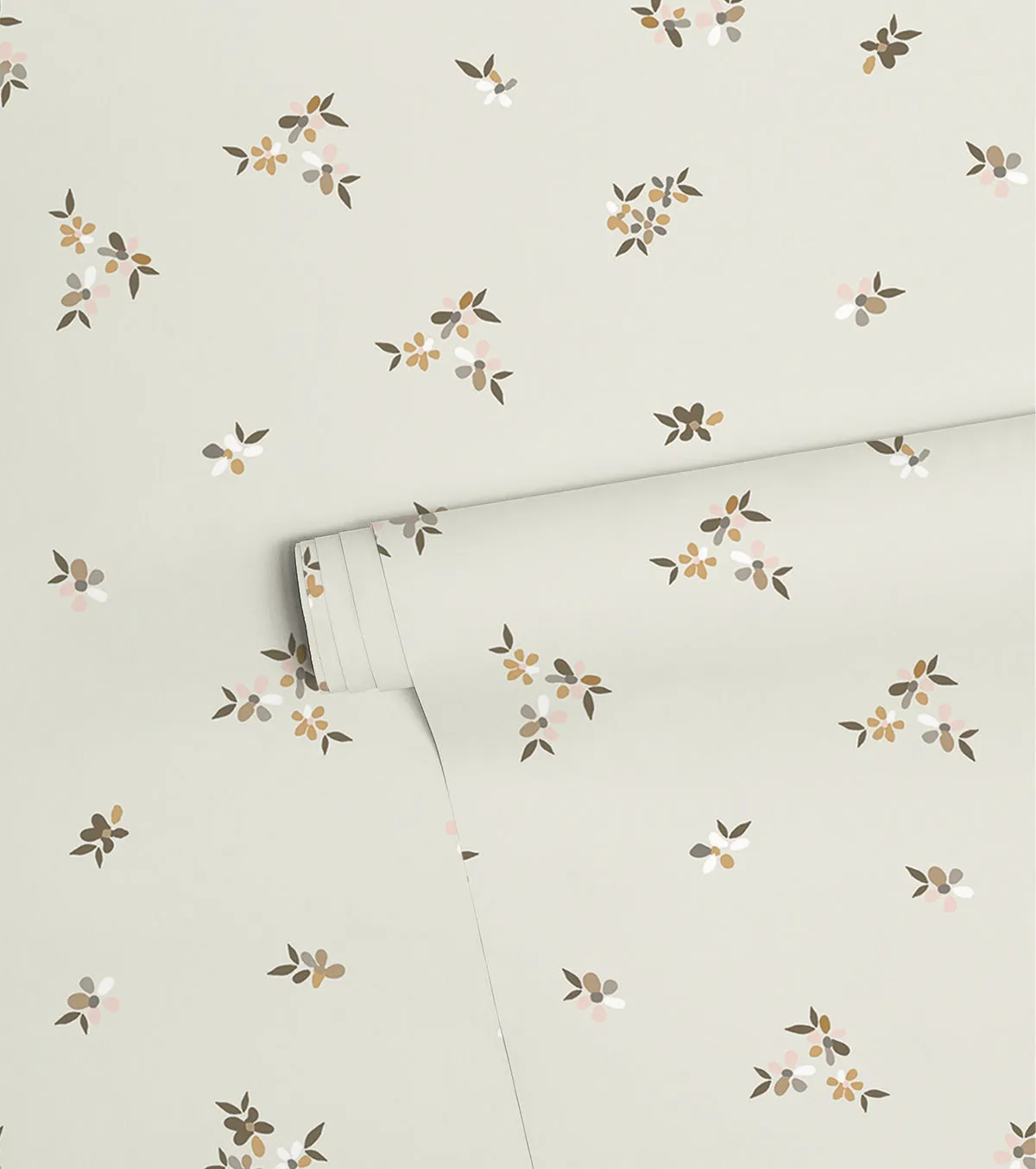 Braylynn - Children's Wallpaper - Small Flower Motif