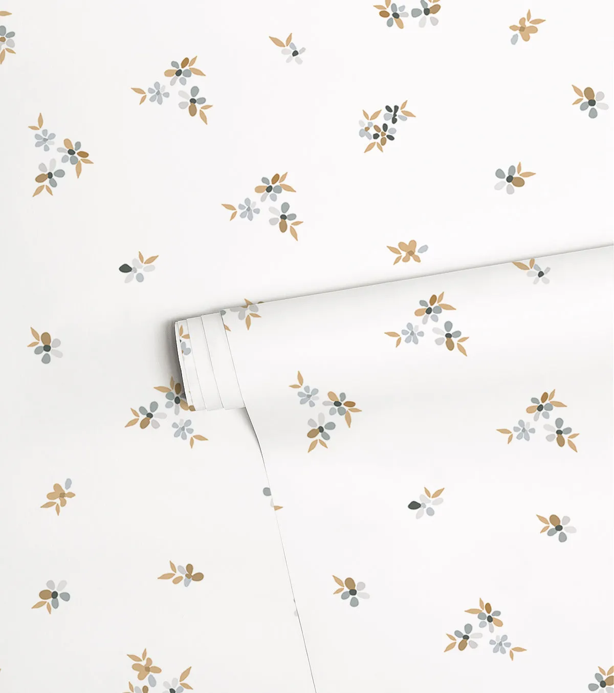 Braylynn - Children's Wallpaper - Small Flower Motif