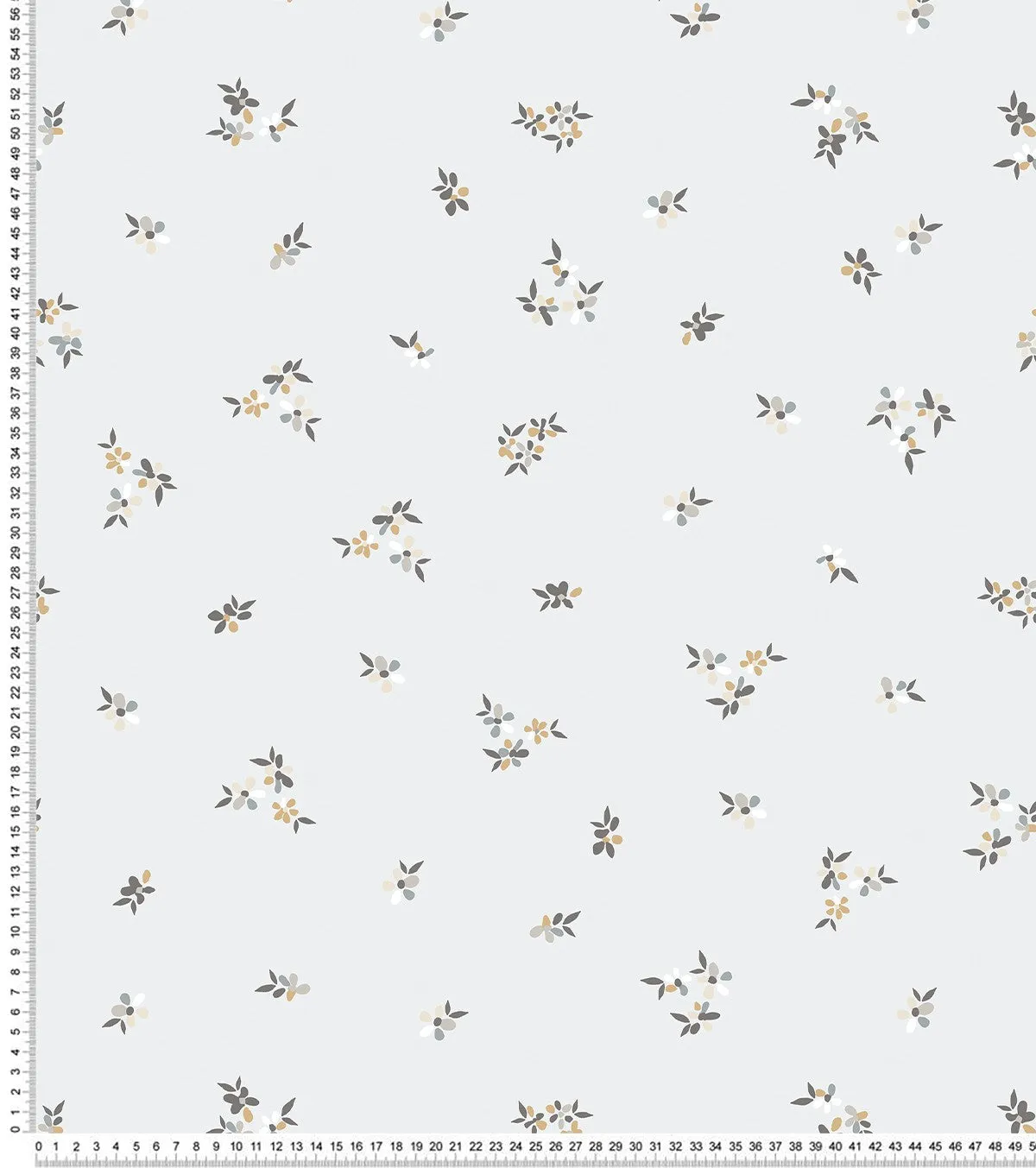 Braylynn - Children's Wallpaper - Small Flower Motif