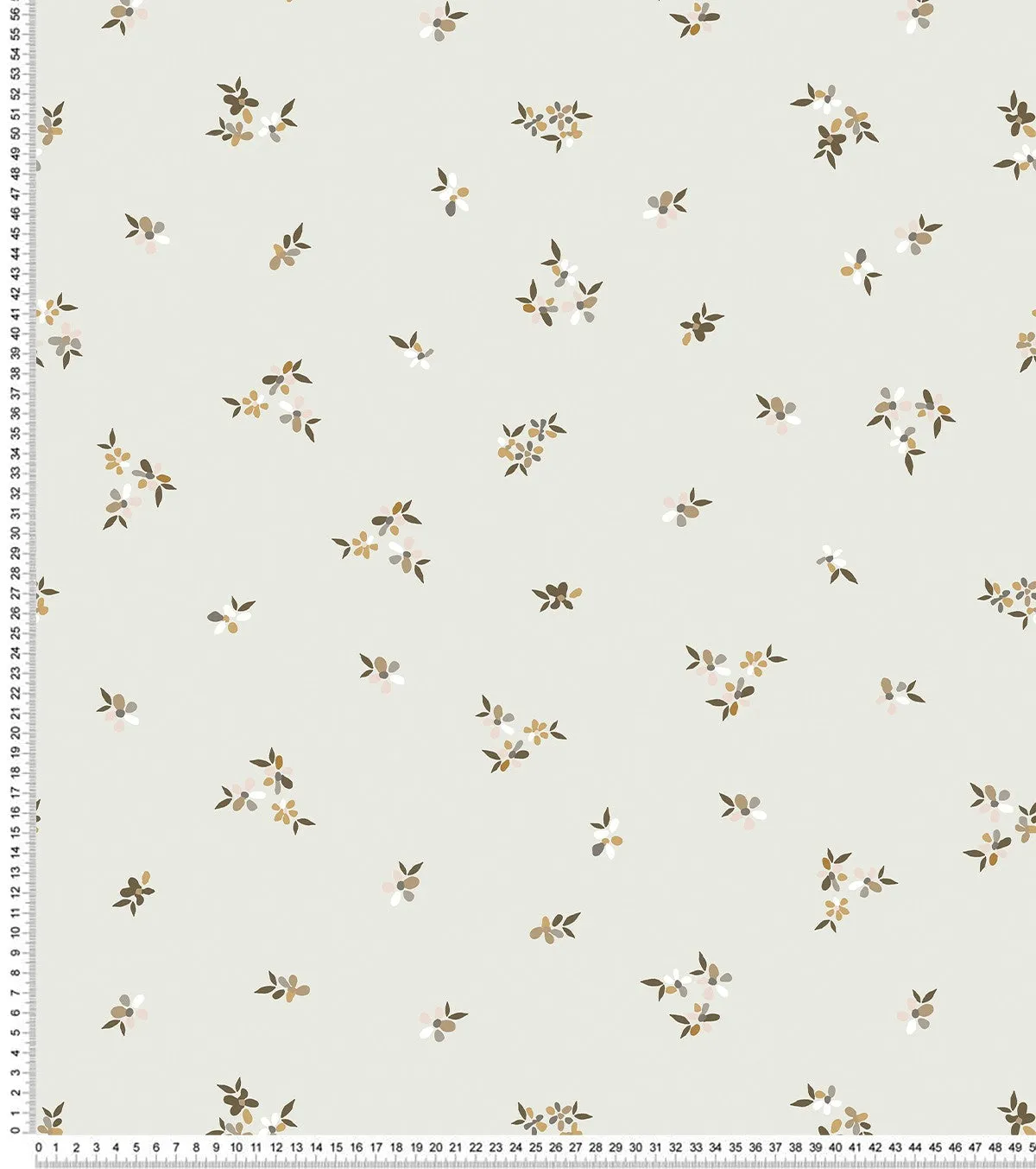 Braylynn - Children's Wallpaper - Small Flower Motif