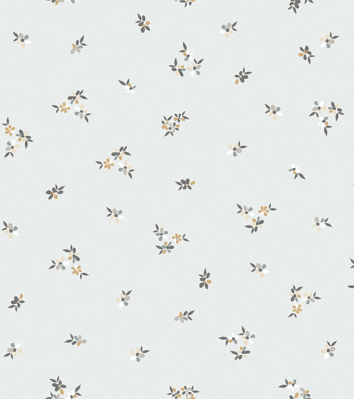 Braylynn - Children's Wallpaper - Small Flower Motif