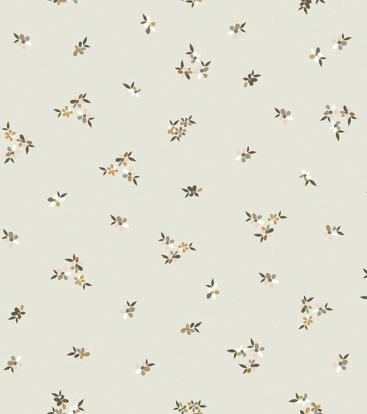 Braylynn - Children's Wallpaper - Small Flower Motif