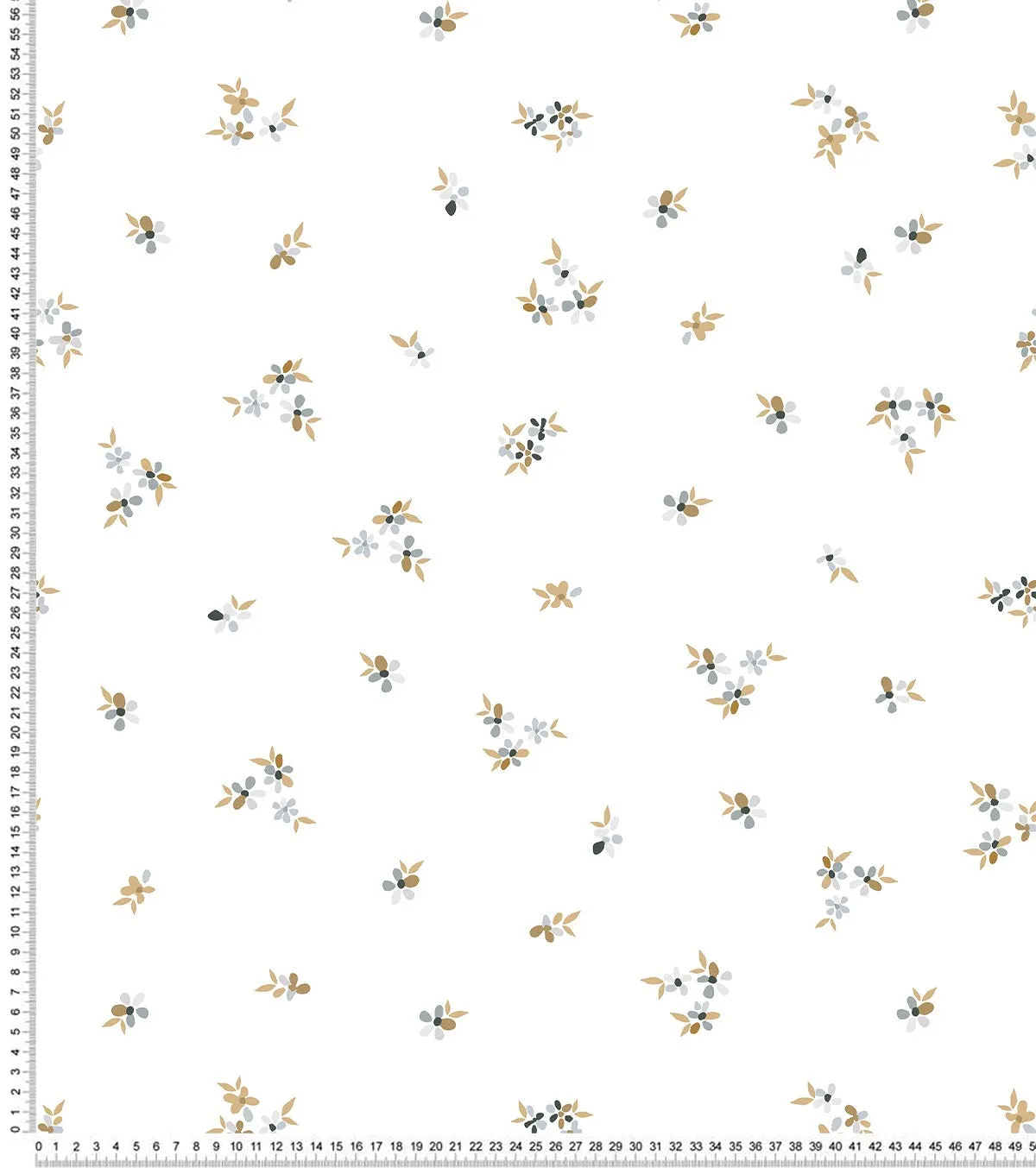 Braylynn - Children's Wallpaper - Small Flower Motif