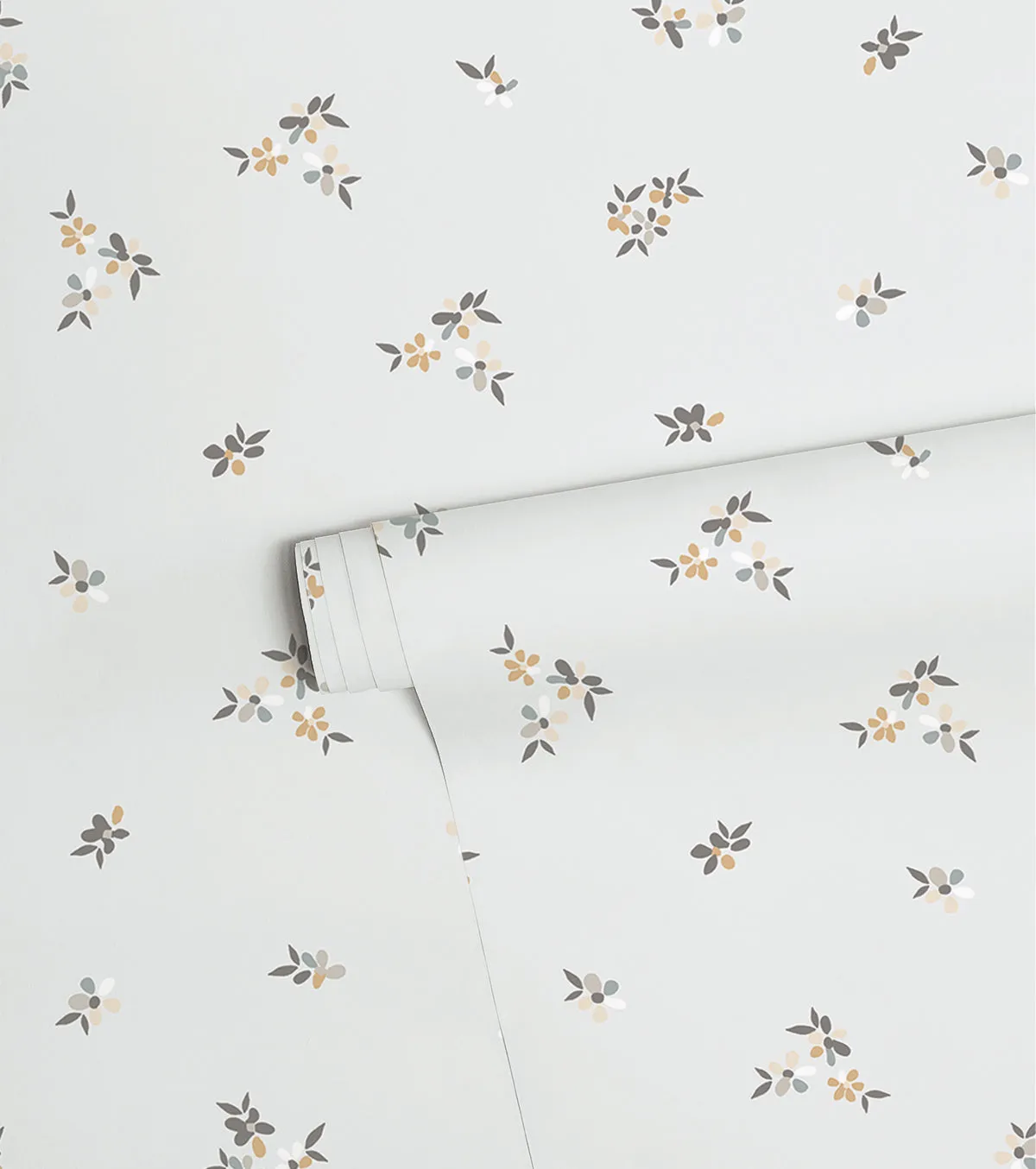 Braylynn - Children's Wallpaper - Small Flower Motif