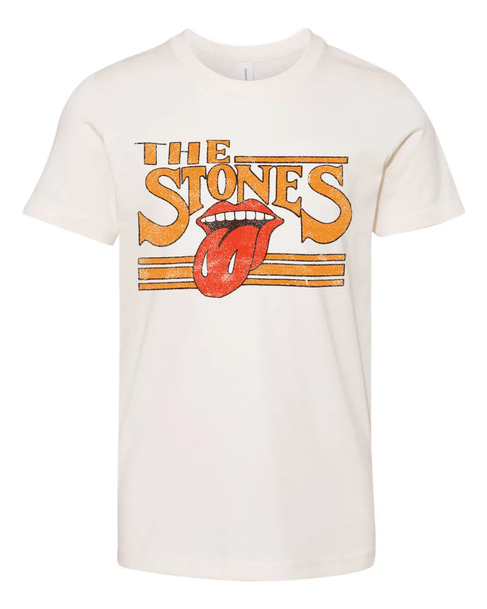 Children's Rolling Stones Stoned Off White Tee