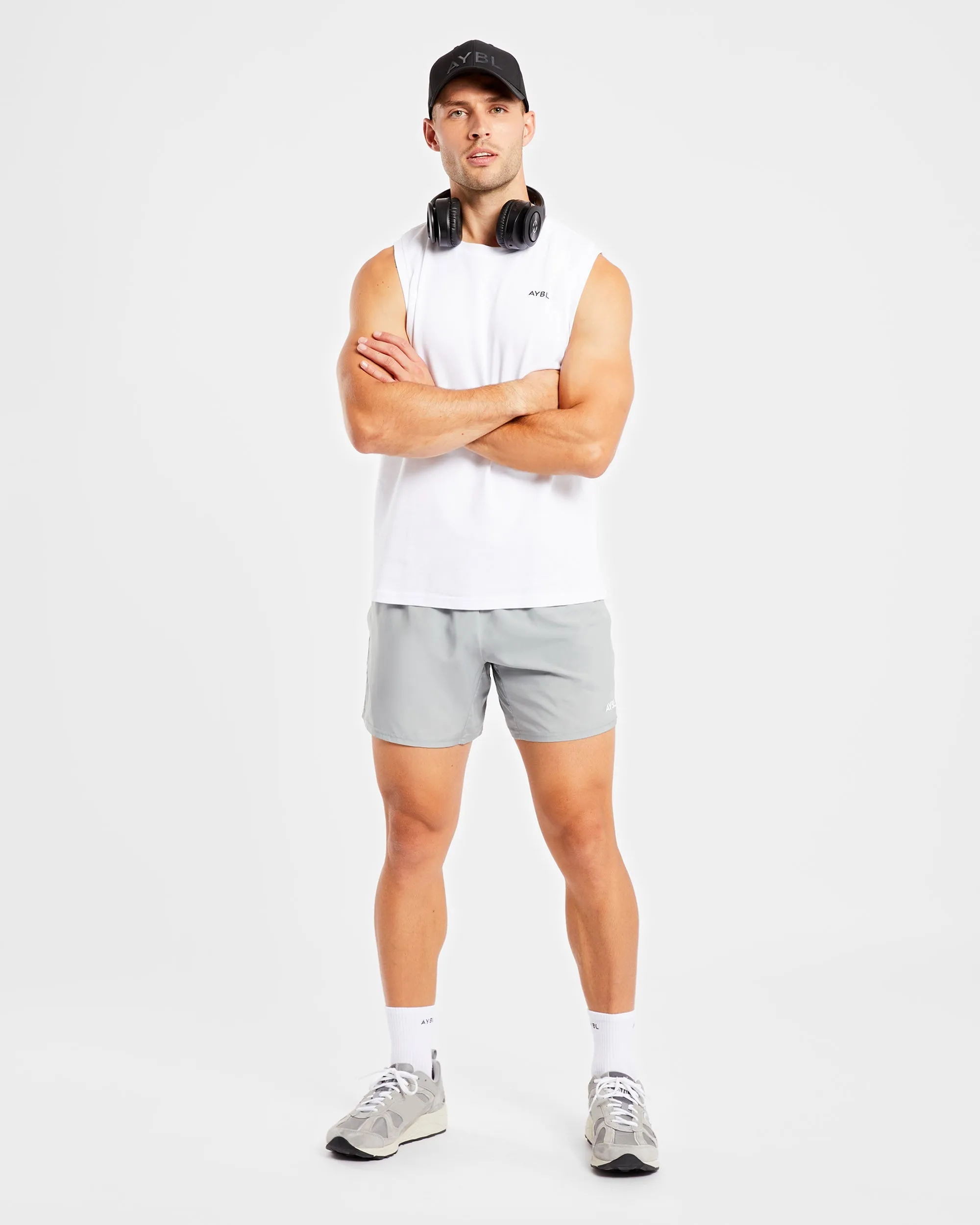 Core 5" Shorts - Grey