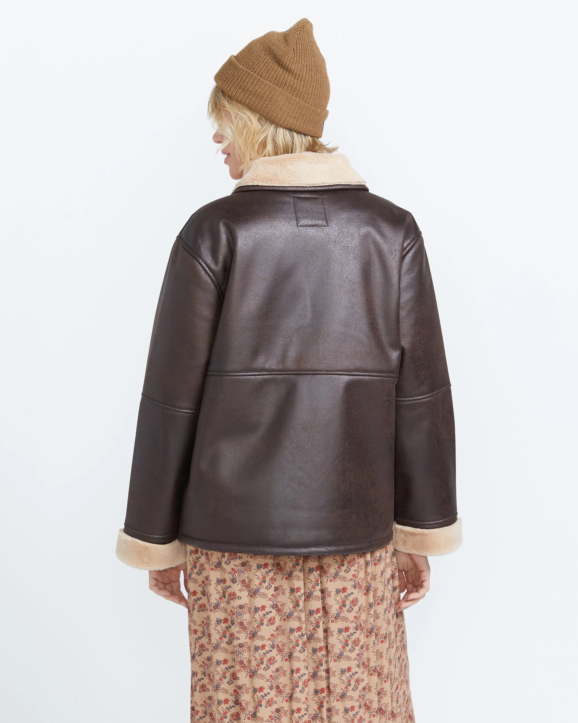 Fly By Babe Jacket - Dark Chocolate