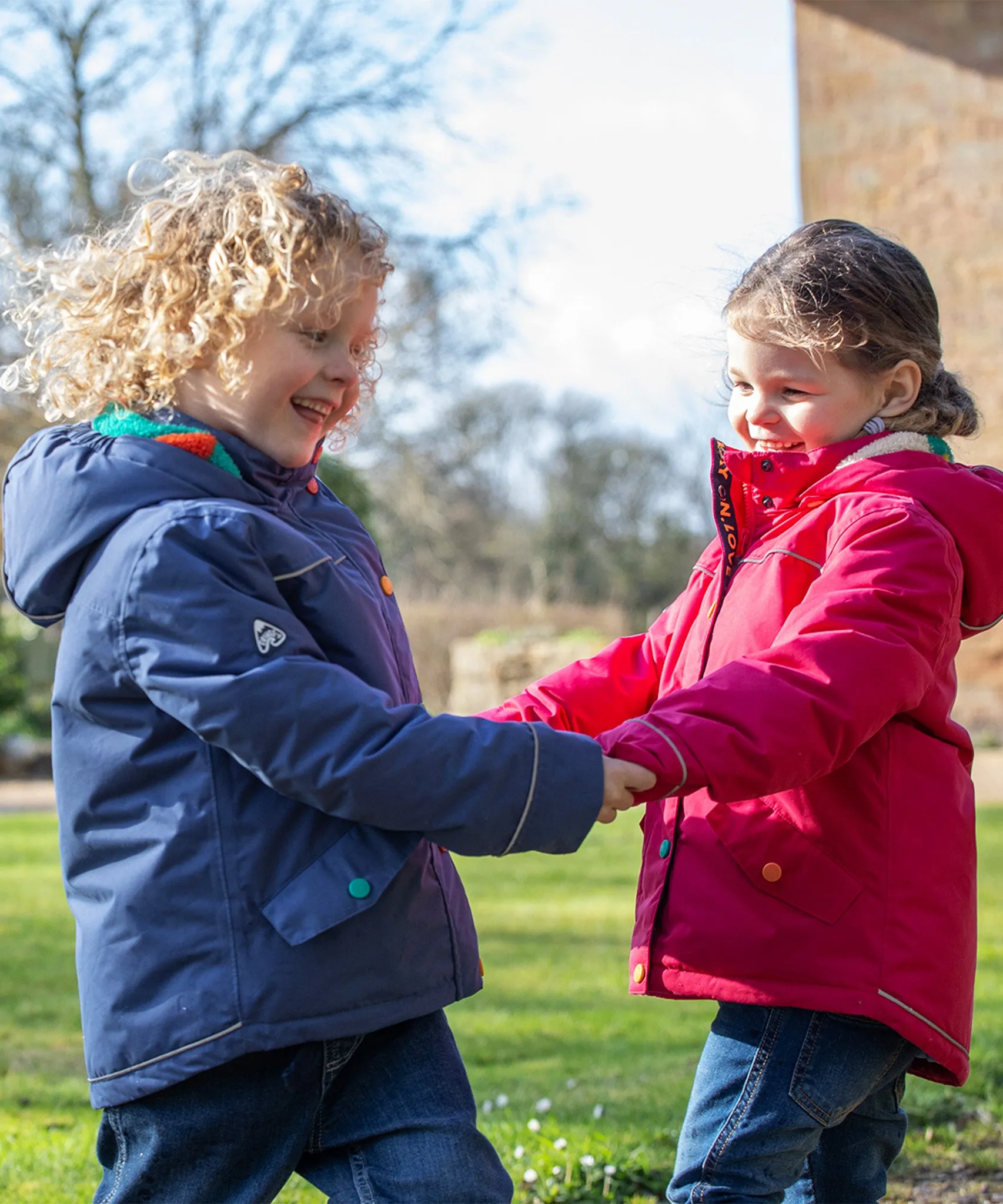 Frugi Rambler 3 in 1 Coat - Snapdragon/Flower Pop