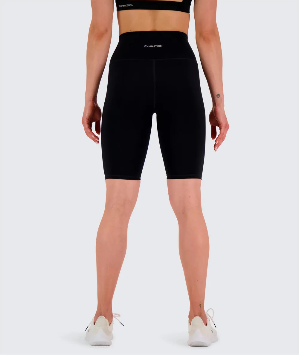 High-Waist Biker Shorts