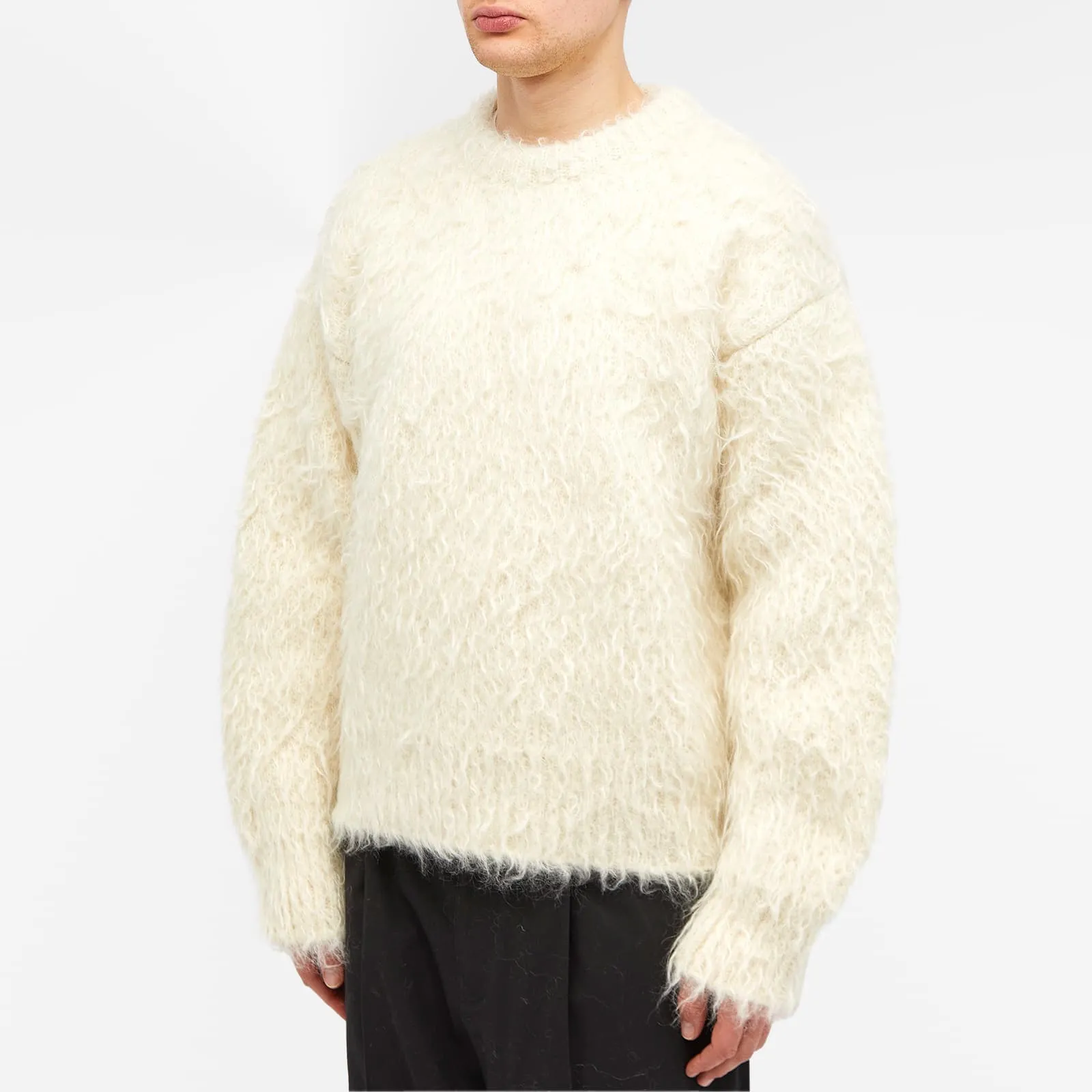 Jil Sander Mohair jumper, Eggshell color Eggshell color