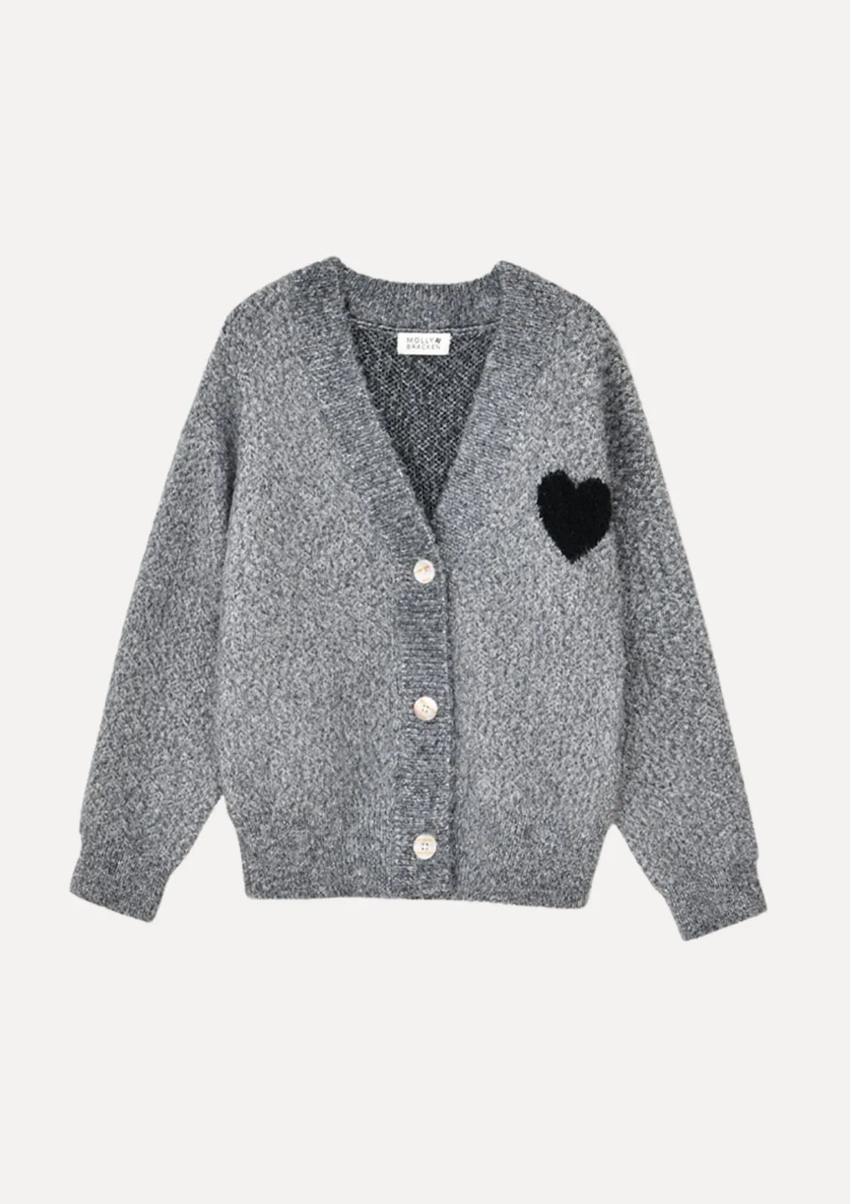 Joanna Knit Cardigan - Grey