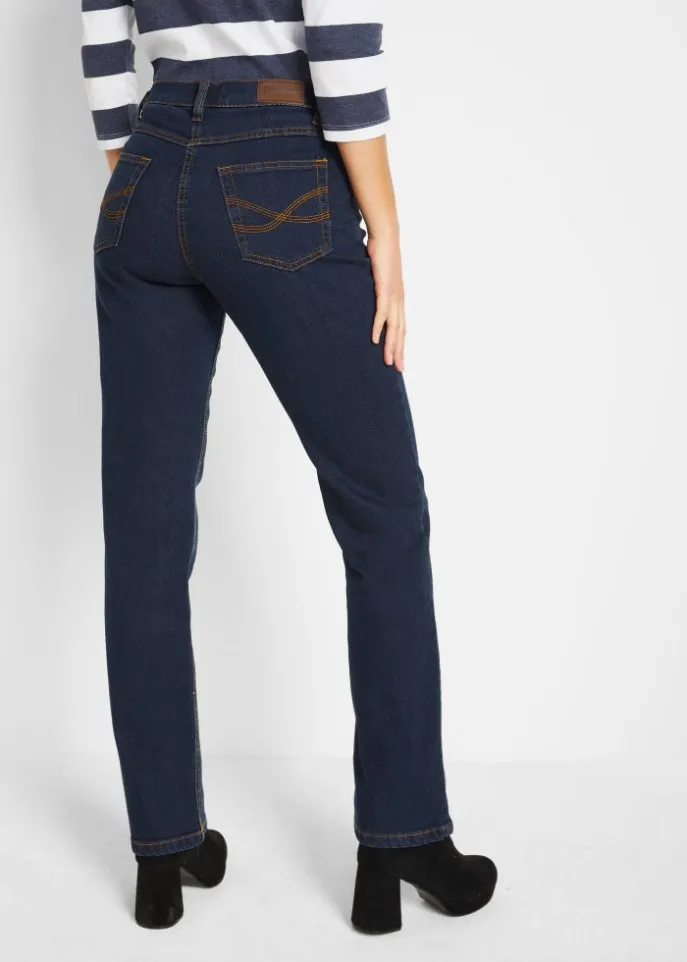 John Baner Jeanswear Best Selling Straight Stretch Jeans, Blue