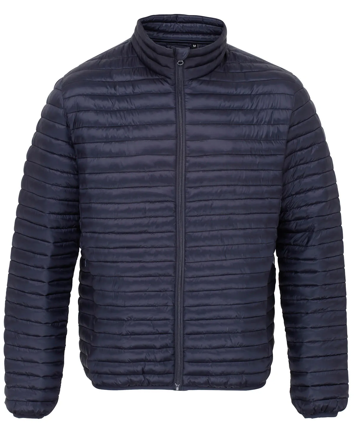 Navy - Tribe fineline padded jacket