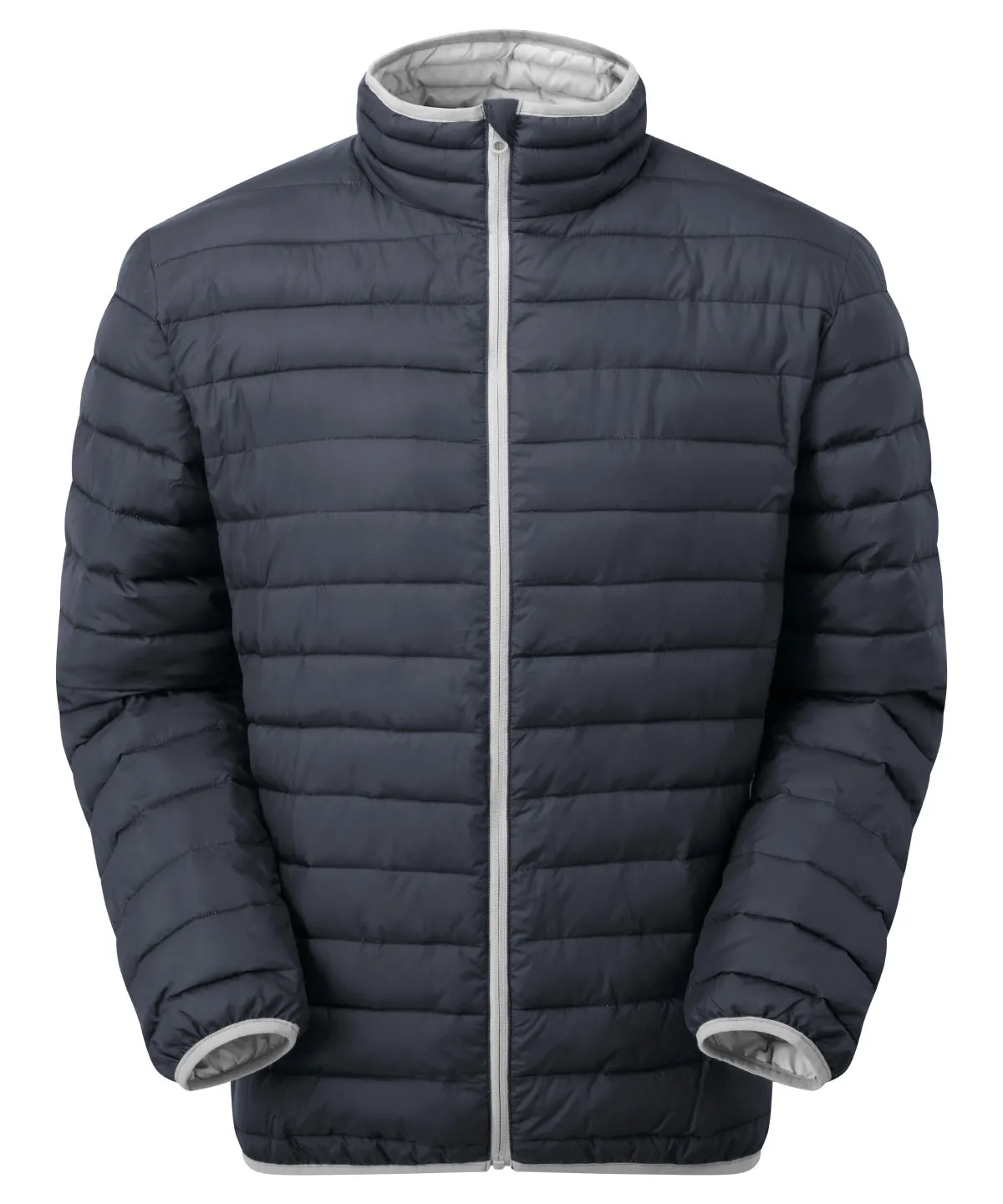 Navy/Light Grey - Traverse padded jacket