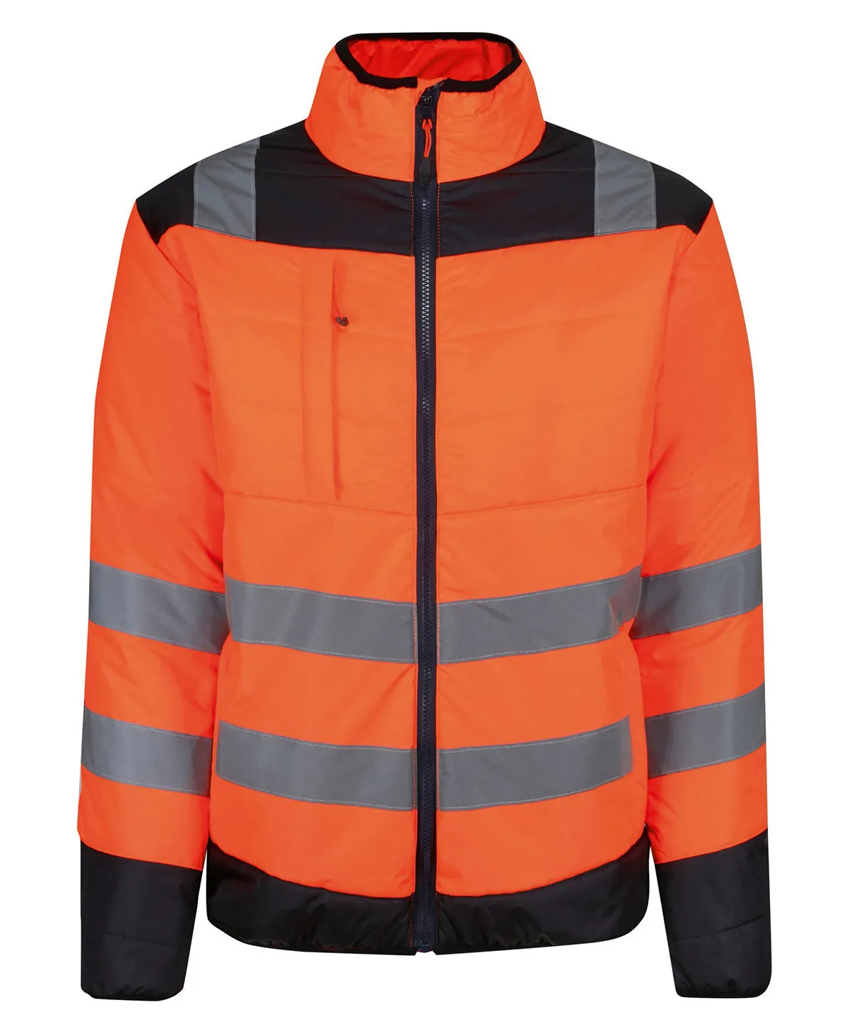 Orange/Navy - Pro hi-vis thermal jacket