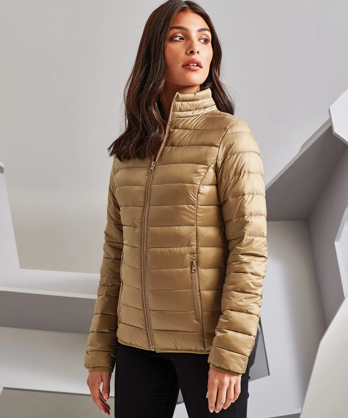 Oyster White - Women's terrain padded jacket