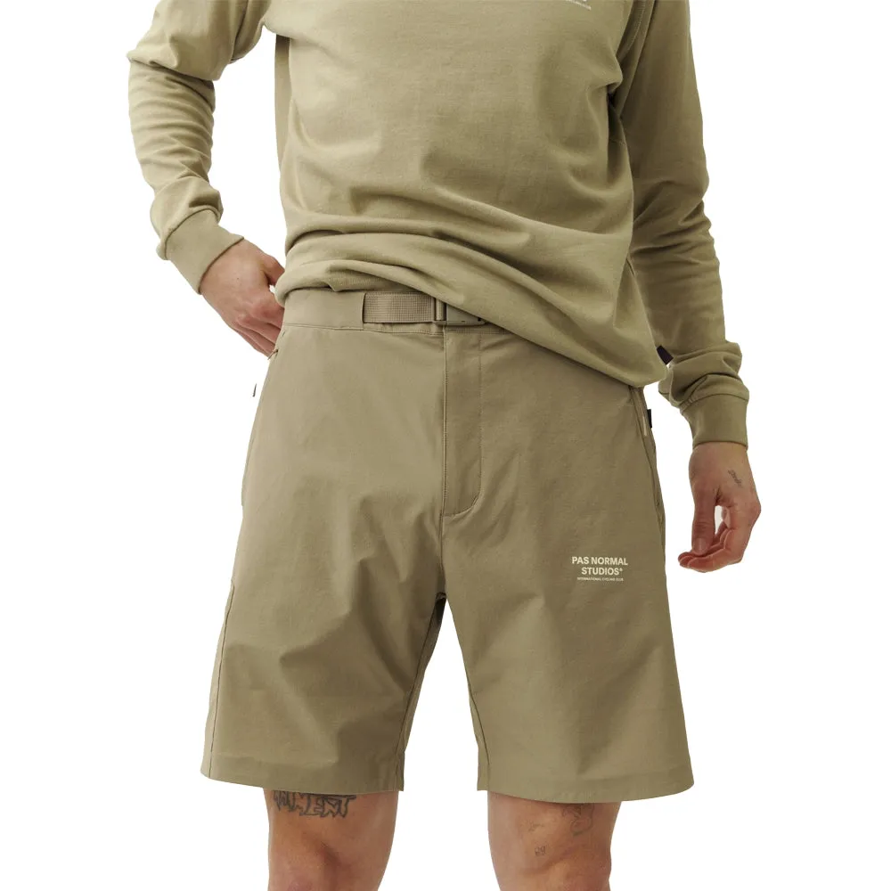 PAS NORMAL STUDIOS Off Race Shorts - Beige