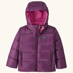 Patagonia Little Kids Hi-Loft Down Sweater Hoody Jacket - Night Plum