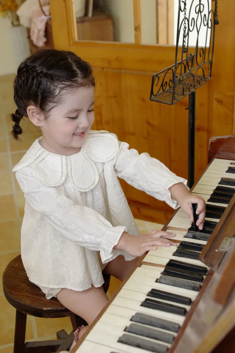 Petal Collar Baby&Girls Blouse