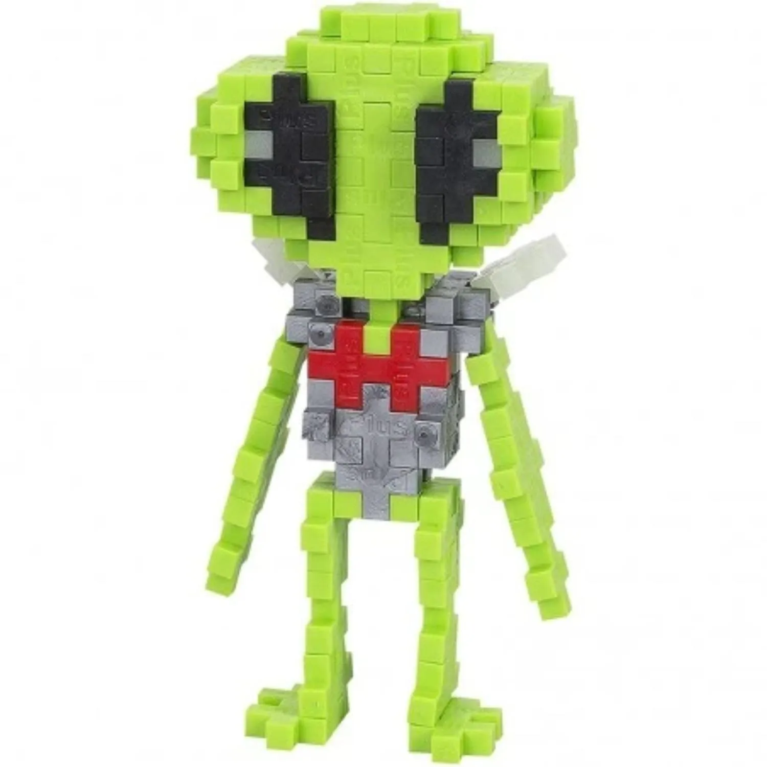 Plus Plus 100 Piece Alien Jigsaw Tube