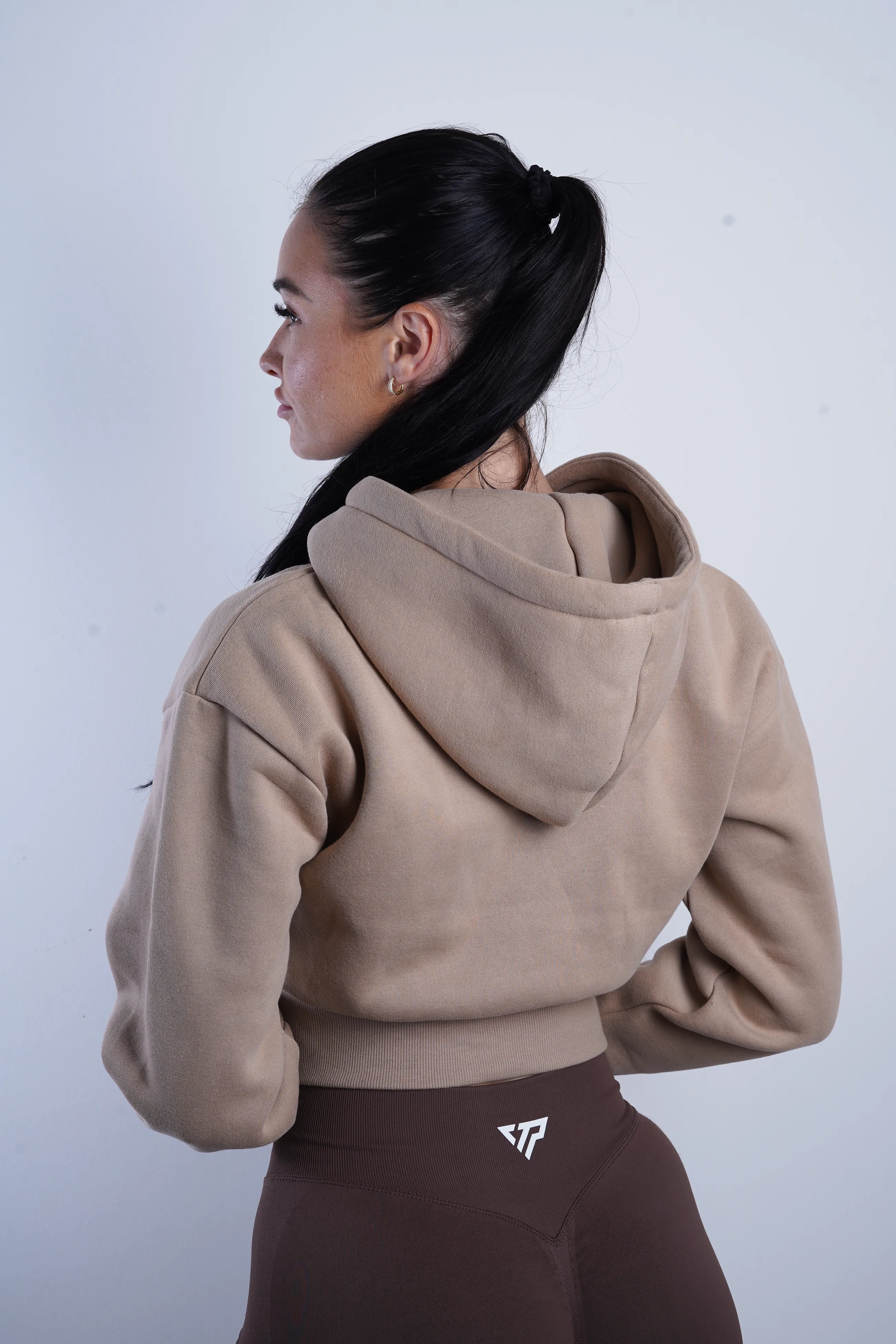 Series 2 Cropped Jacket - Beige