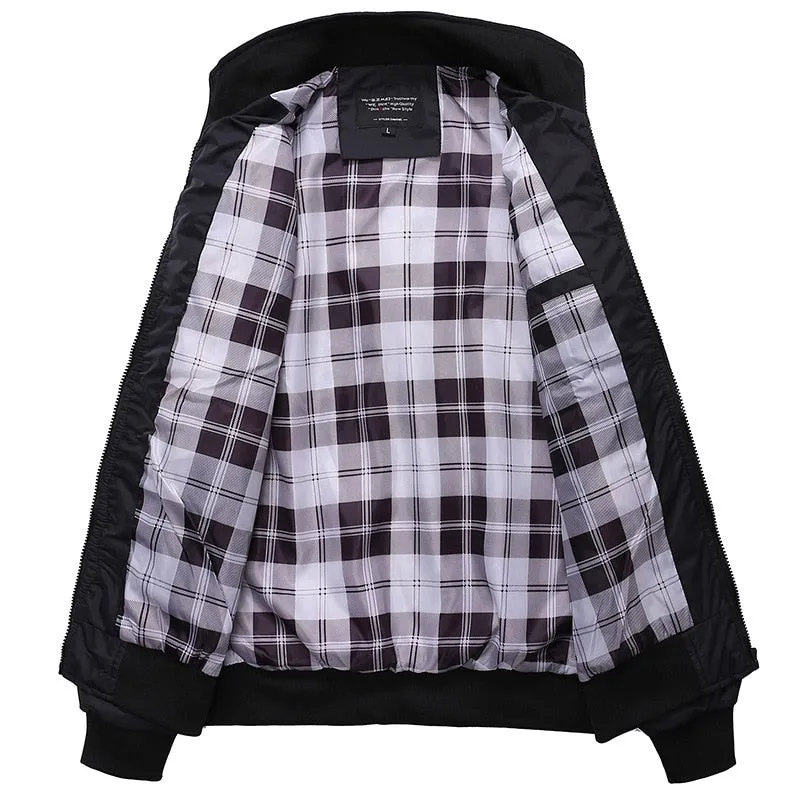 TEEK - Plaid Lined Bomber Jackets