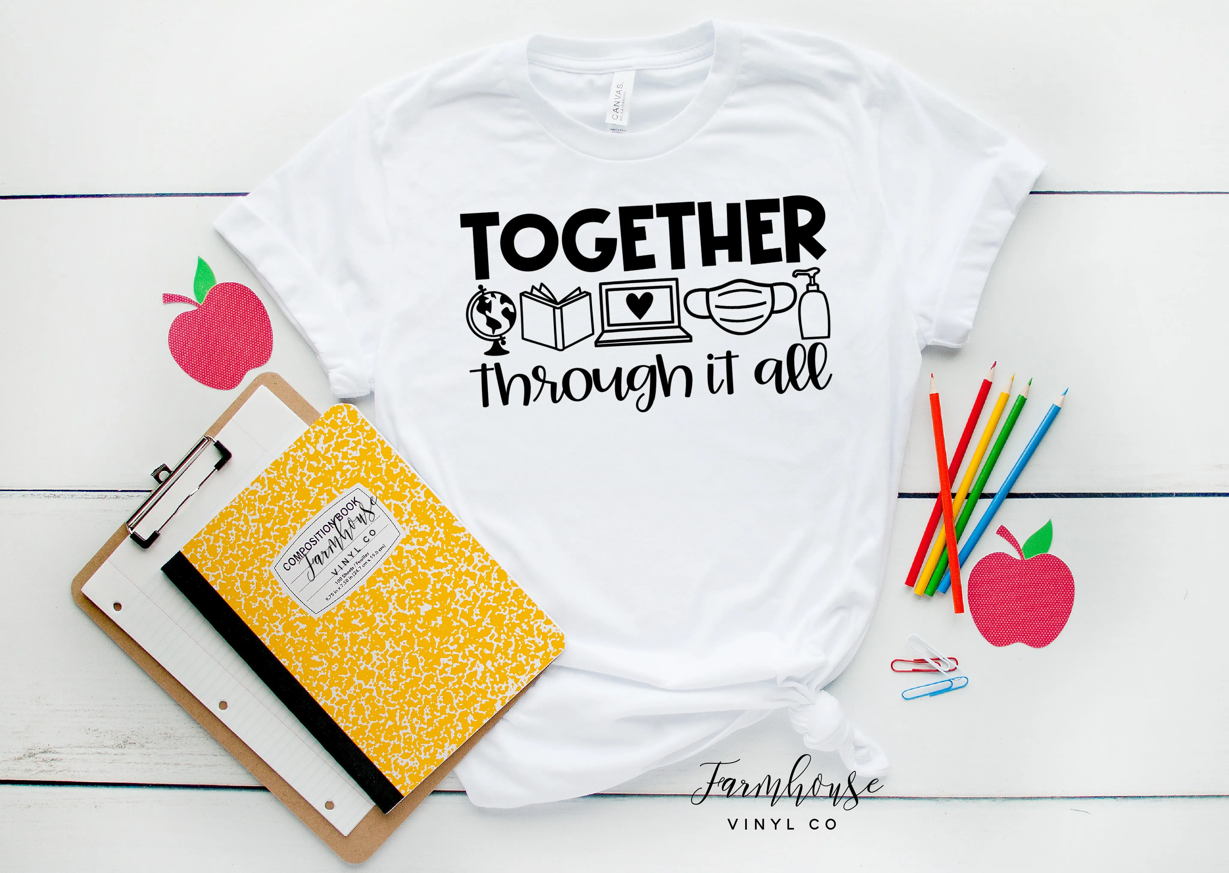 Together Through It All Teacher Shirt